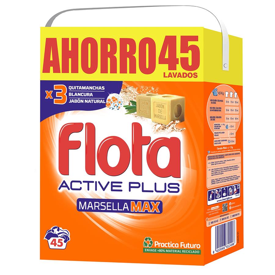 FLOTA DETERGENTE 45CAC. 2.475KG AC MARSELLA | BEM611498 | FLOTA