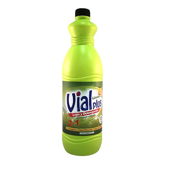 VIALPLUS LEJÍA 1.5L CON DETERGENTE LIMÓN | MAR100338 | VIALPLUS