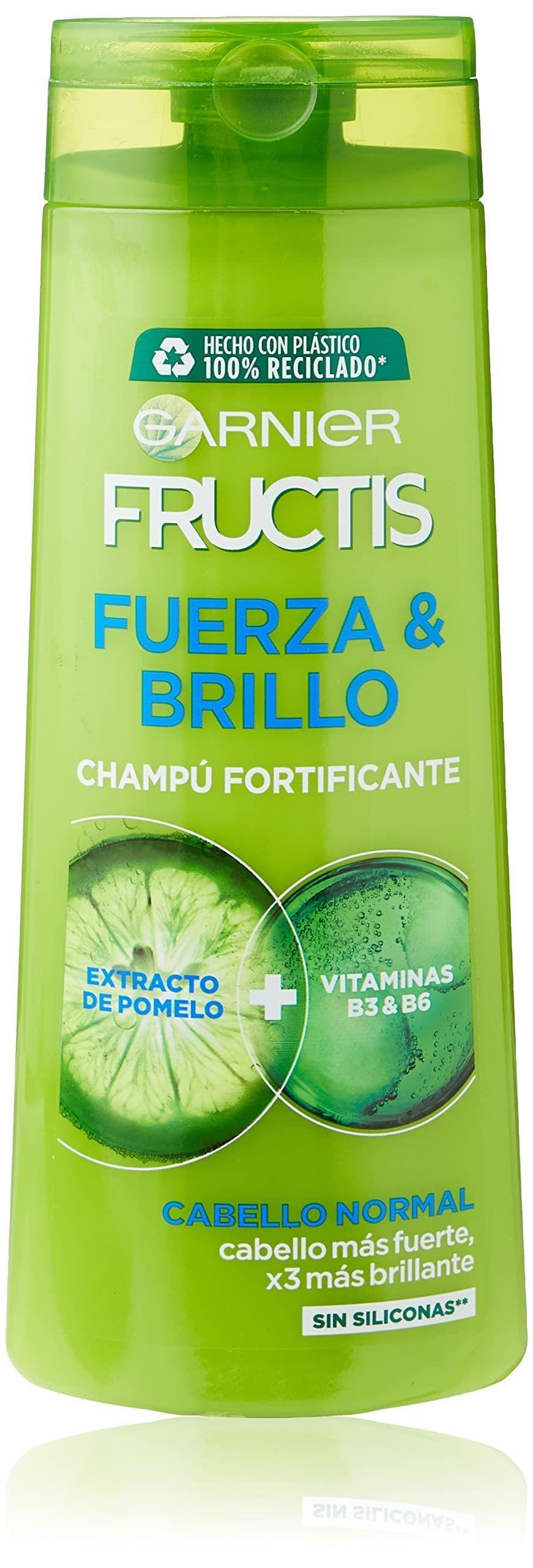 FRUCTIS CHAMPÚ 380ML FUERZA Y BRILLO  | BEM024242 | GARNIER