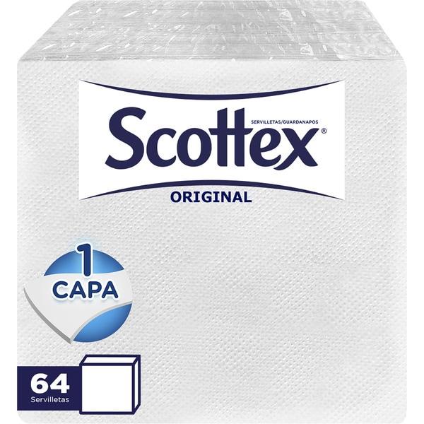 SCOTTEX SERVILELTA BLANCA 30x30 1H 64UDS | BEM401005 | SCOTTEX