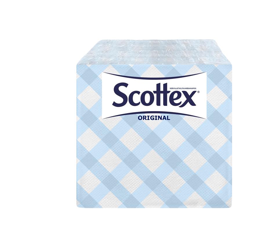 SCOTTEX SERVILLETA DECORADA 30/30CM 1 CAPA | MAR146991 | SCOTTEX