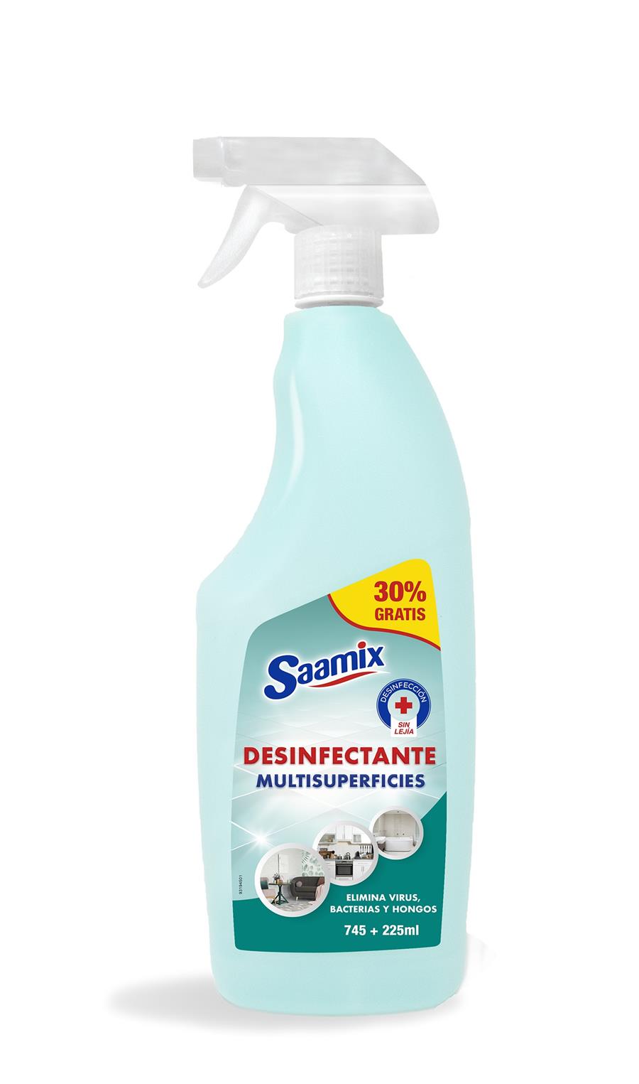 SAAMIX LIMPIADOR HIGIENIZANTE MULTIUSOS 970ML | TOL0902 | SAAMIX