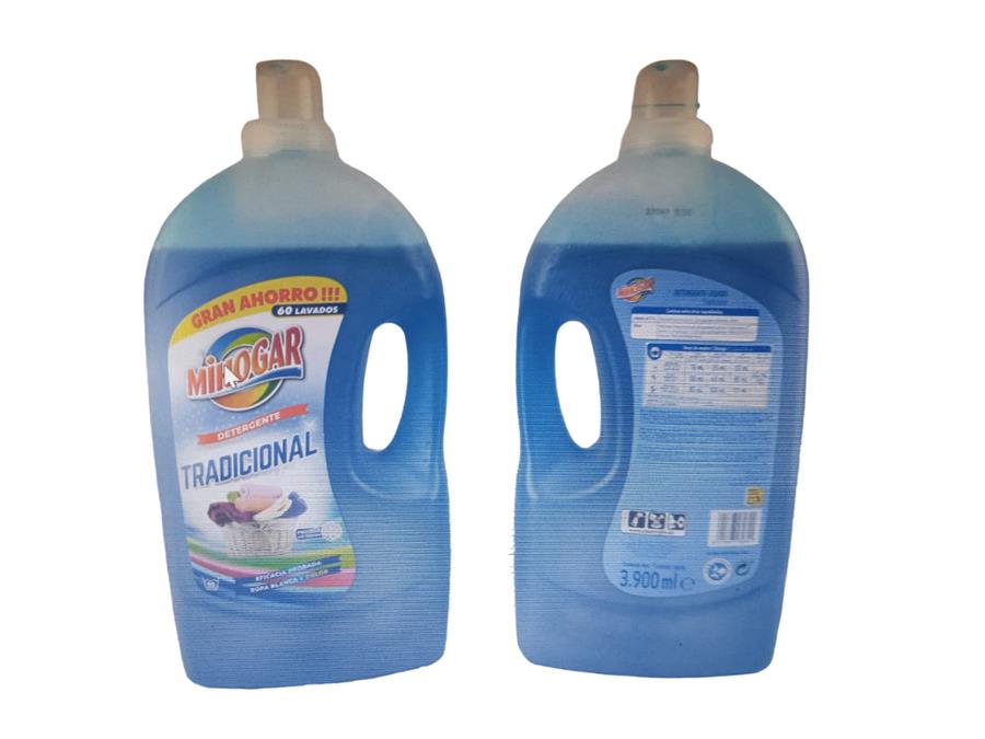 MIHOGAR DETERGENTE LIQUIDO 3.9L 60 LAVADOS TRADICIONAL | BEM130701 | MIHOGAR