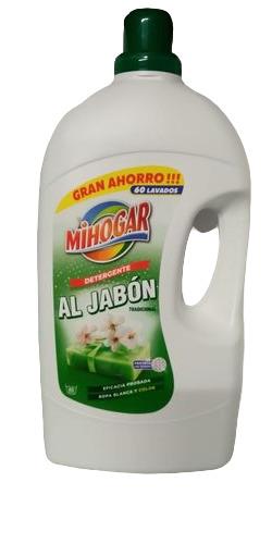 MIHOGAR DETERGENTE LIQUIDO 3.9L 60 LAVADOS JABÓN TRADICIONAL | BEM130718 | MIHOGAR