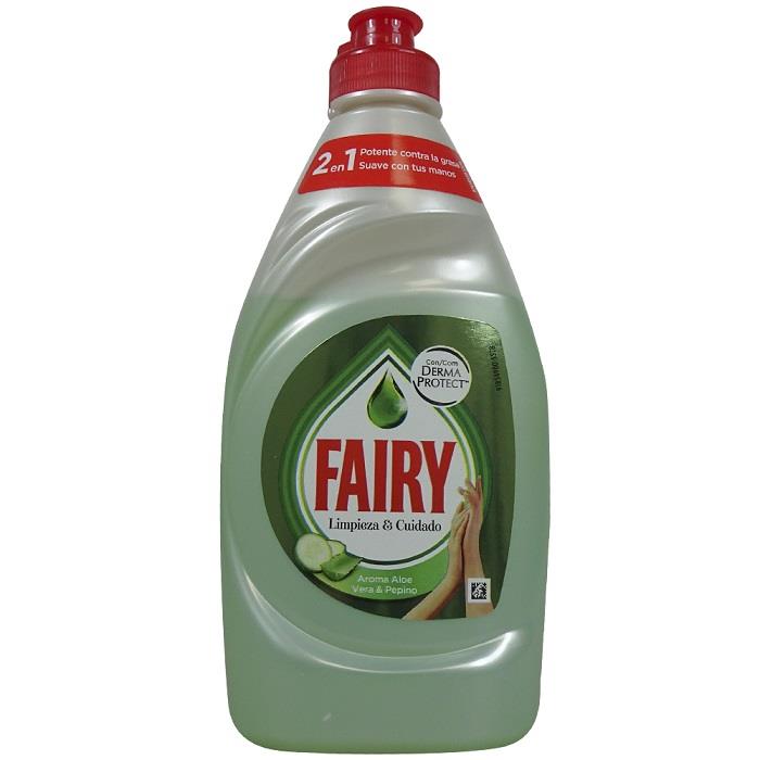 FAIRY LAVAVAJILAS LIQUIDO 400ML ALOE VERA Y PEPINO | TR006938 | FAIRY