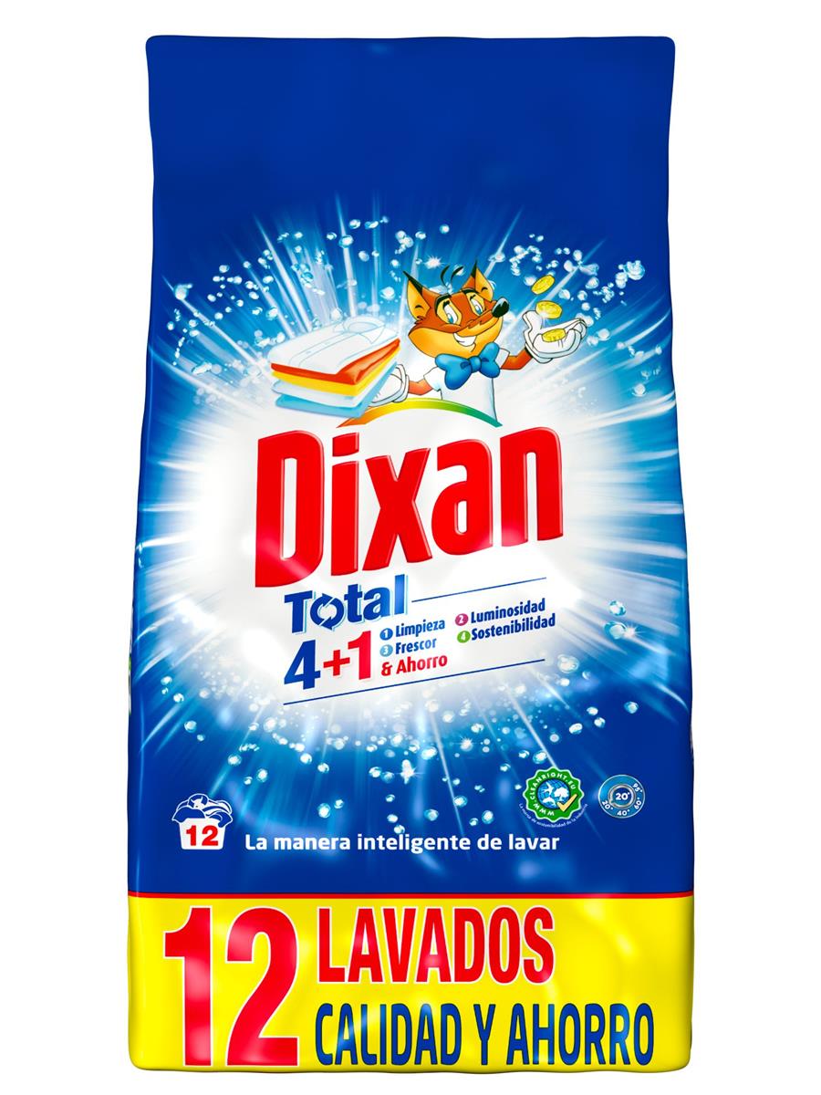 DIXAN DETERGENTE BOLSAS 12CAC 0.594KG TOTAL | MAR147040 | DIXAN