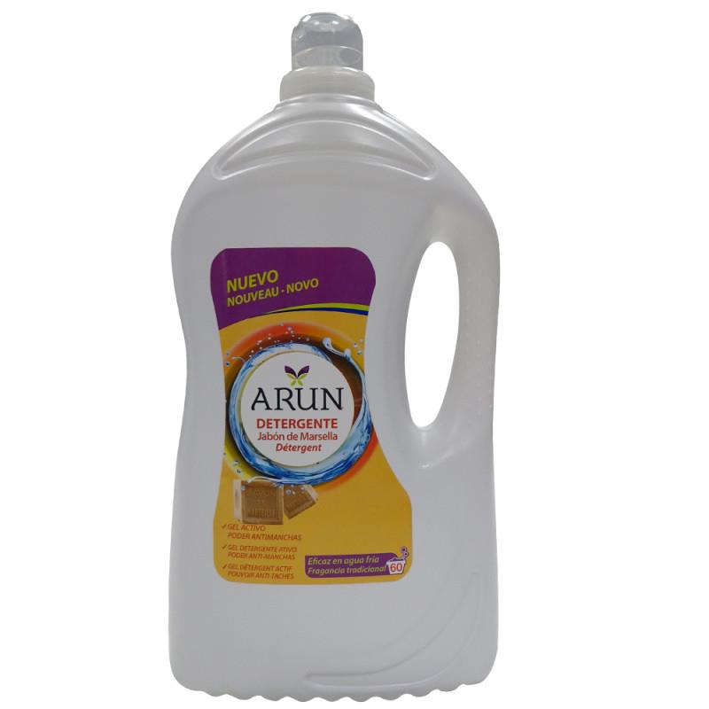 ARUN DETERGENTE GEL 60 DOSIS 4L JABÓN MARSELLA | TR008614 | ARUN