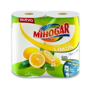 MIHOGAR PAPEL COCINA LIMÓN 2C2R 26.4 | BEM220175 | MIHOGAR